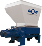 Gross range of four-shaft shredders enables you to shred and recycle long and oversize wood waste